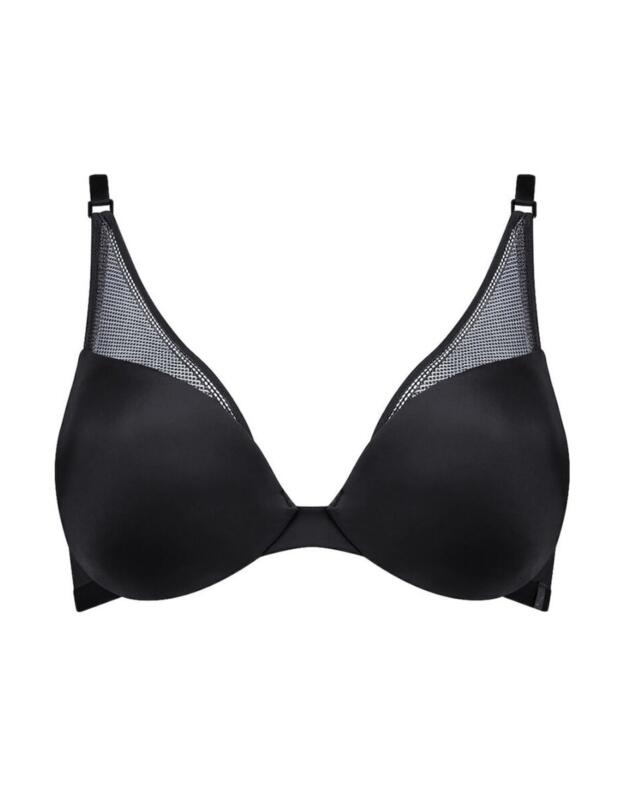 10189957 Sloggi S Symmetry Underwired Push-Up Bra - 10189957 Black