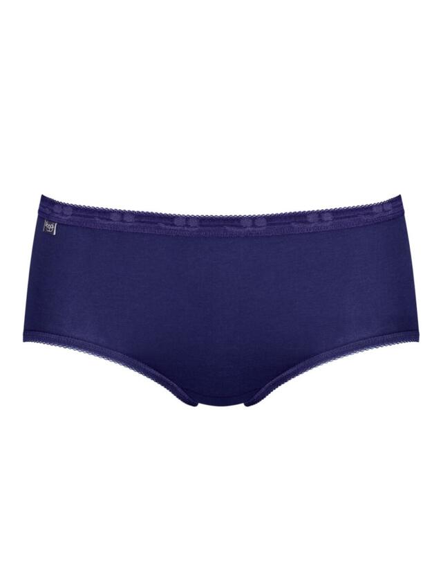 10071781 Sloggi Basic+ Midi Brief 4 Pack - 10071781 Lilac/Dark Combination