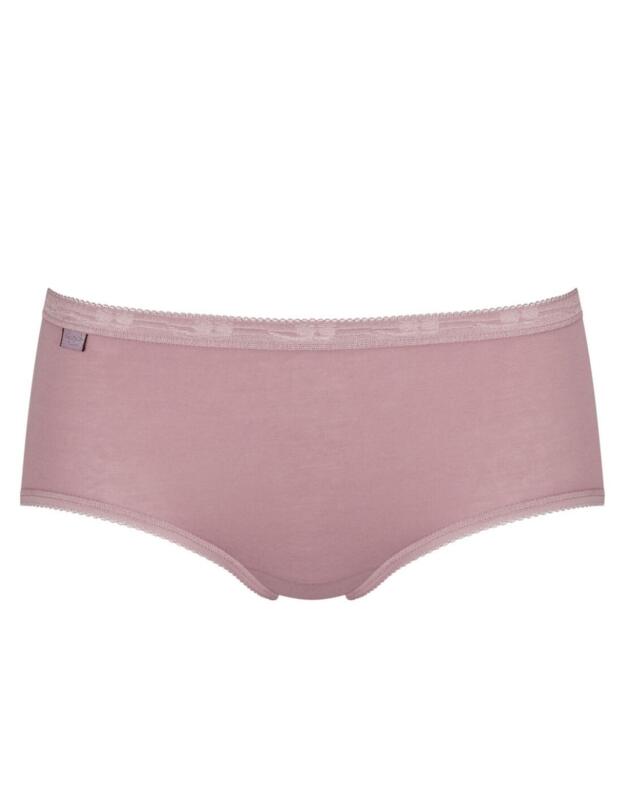 10071781 Sloggi Basic+ Midi Brief 4 Pack - 10071781 Lilac/Dark Combination