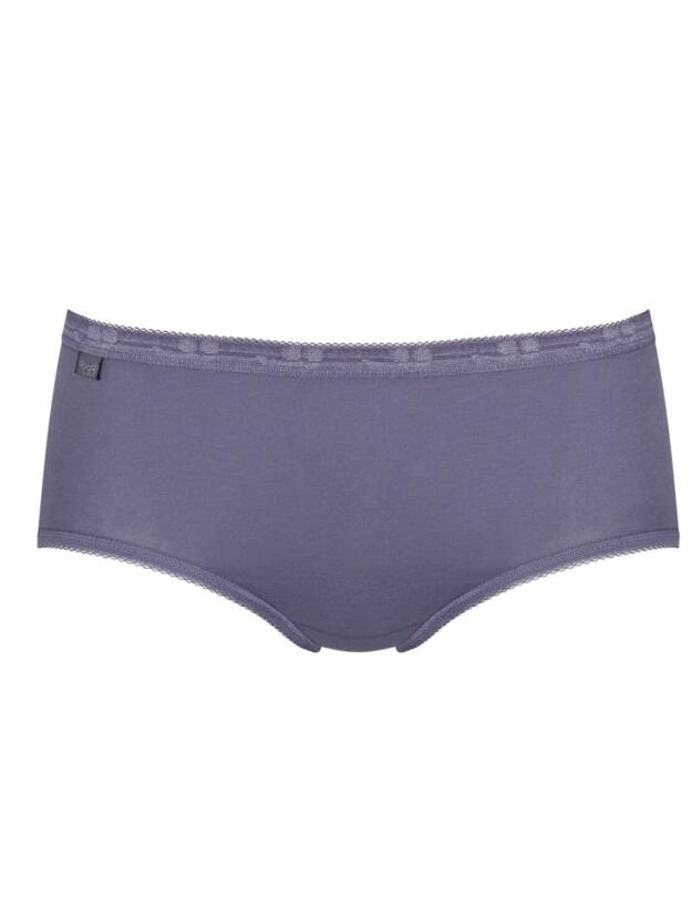 10071781 Sloggi Basic+ Midi Brief 4 Pack - 10071781 Lilac/Dark Combination