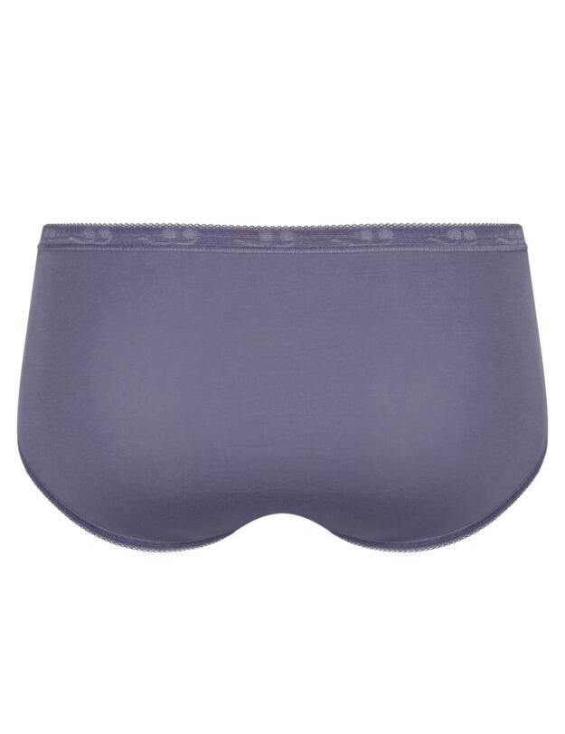 10071781 Sloggi Basic+ Midi Brief 4 Pack - 10071781 Lilac/Dark Combination