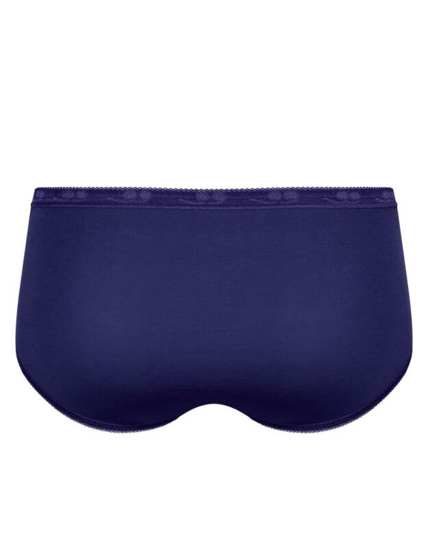 10071781 Sloggi Basic+ Midi Brief 4 Pack - 10071781 Lilac/Dark Combination