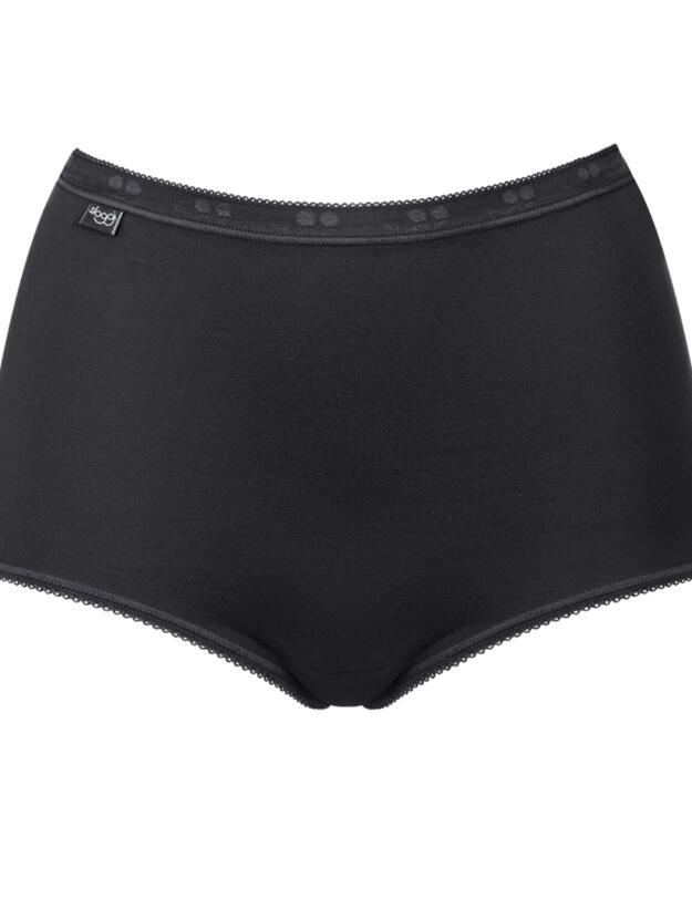 10105593 Sloggi Basic+ Maxi Brief 3 Pack - 10105593 White/Dark Combination