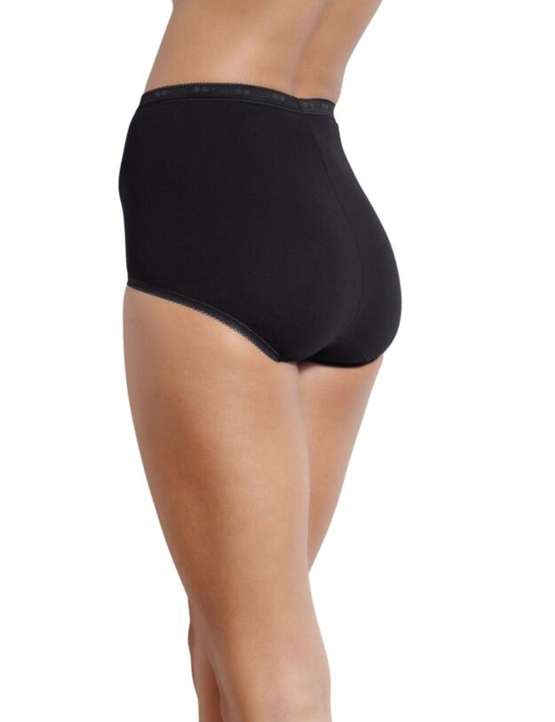10105593 Sloggi Basic+ Maxi Brief 3 Pack - 10105593 White/Dark Combination