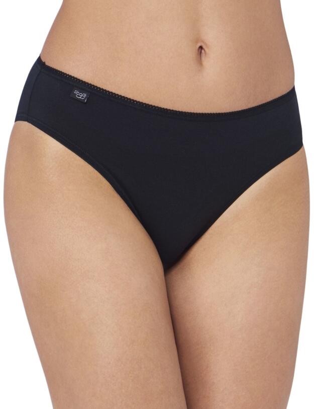10167192 Sloggi 24/7 Cotton Tai Brief 3 Pack - 10167192 Black