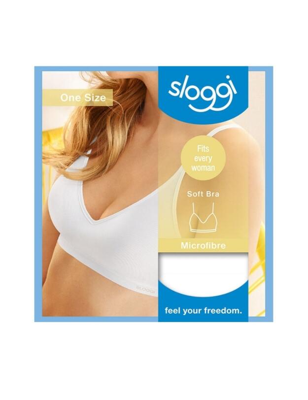 10106636 Sloggi One Size Non Wired Bra - 10106636 White