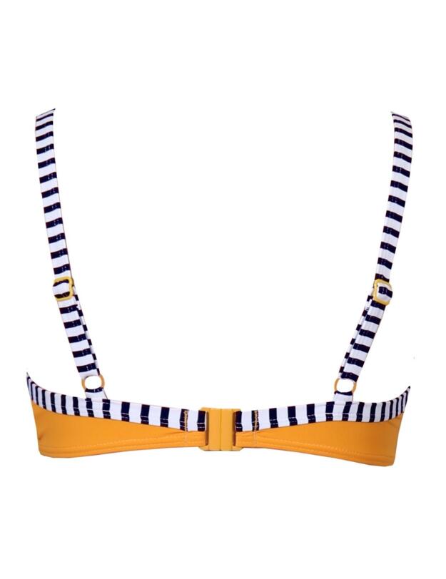 182060 Pour Moi Positano Padded Bikini Top - 182060 Yellow