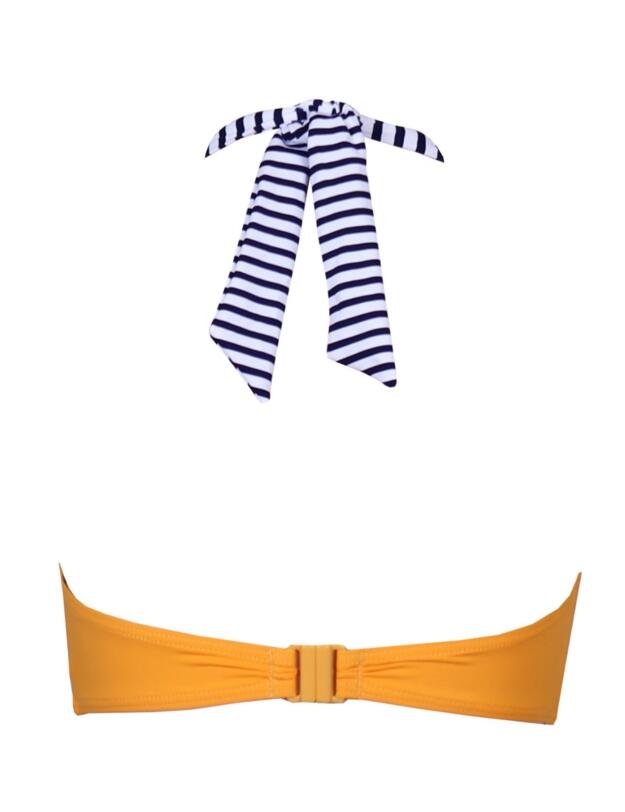 182063 Pour Moi Positano Halter Bikini Top - 182063 Yellow