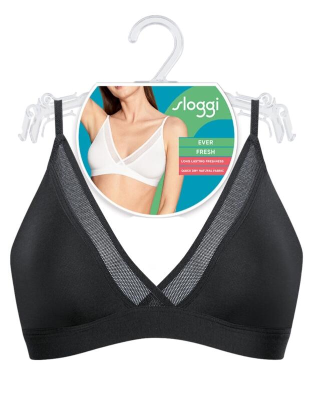 10194083 Sloggi Ever Fresh Non-Wired Bra - 10194083 Black