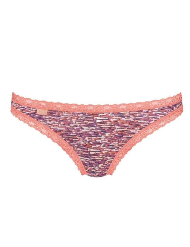 10206005 Sloggi 24/7 Weekend Brazil Brief 3 Pack - 10206005 Pink/Light Combination