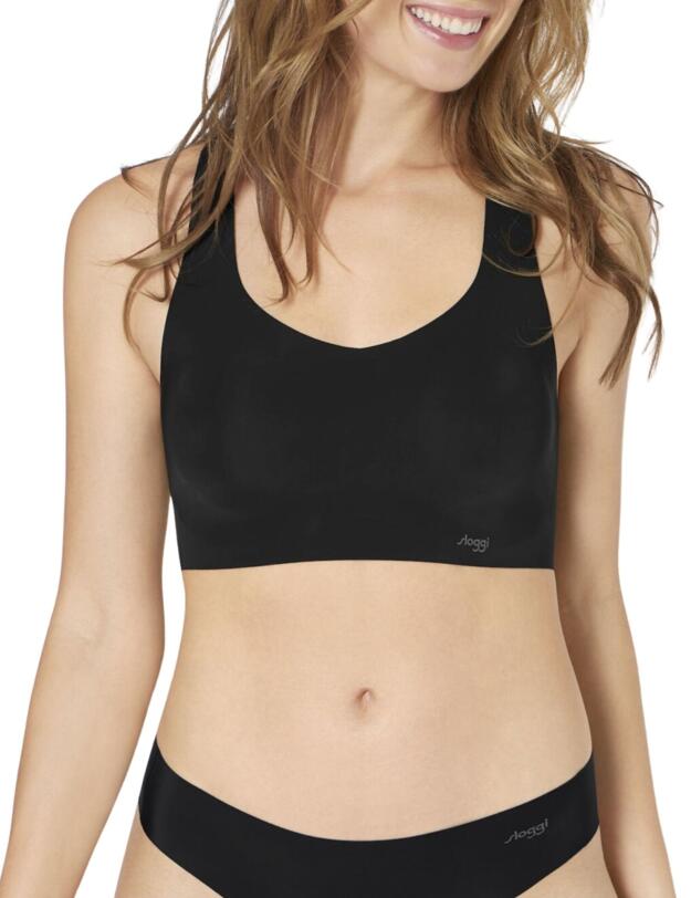  Sloggi Zero Feel Racerback Top Black