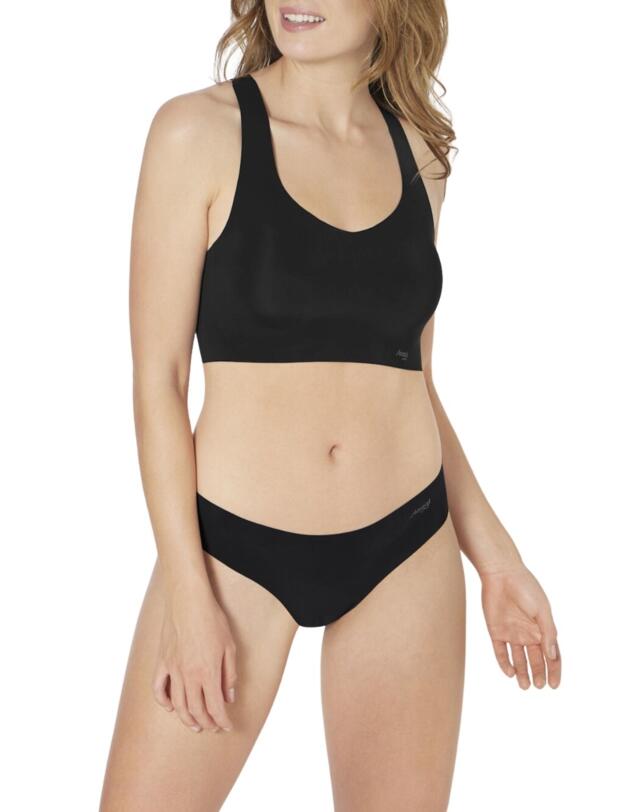  Sloggi Zero Feel Racerback Top Black