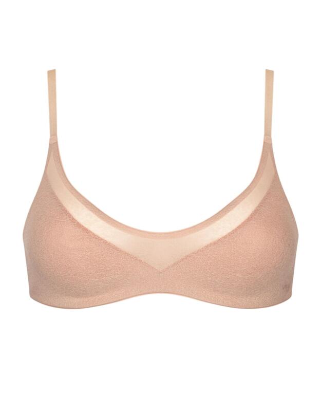 10205270 Sloggi Oxygene Infinite T Shirt Bra - 10205270 Peanut Butter