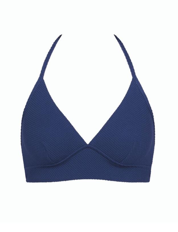 10207677 Sloggi Women Shore Vanuatu Triangle Bikini Top - 10207677 Deep Water