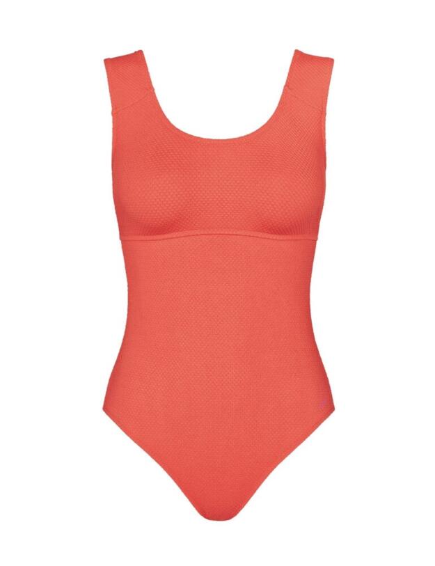 10207674 Sloggi Women Shore Vanuatu One Piece Swimsuit  - 10207674 Coral