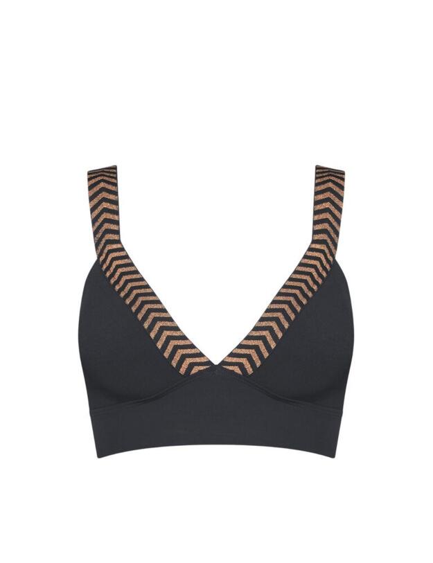 10207694 Sloggi Women Shore Mili Atoll Bralette - 10207694 Black