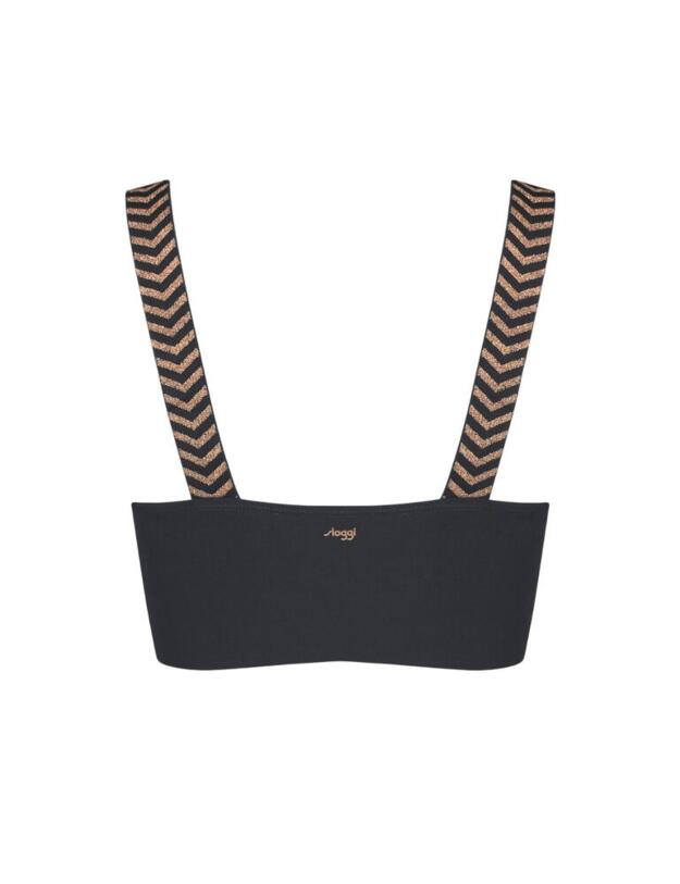 10207694 Sloggi Women Shore Mili Atoll Bralette - 10207694 Black