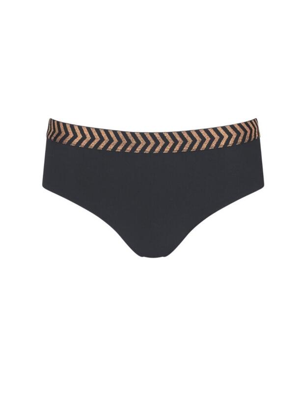 10207688 Sloggi Women Shore Mili Atoll High Leg Brief  - 10207688 Black