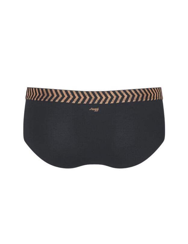 10207681 Sloggi Women Shore Mili Atoll Hipster Brief  - 10207681 Black