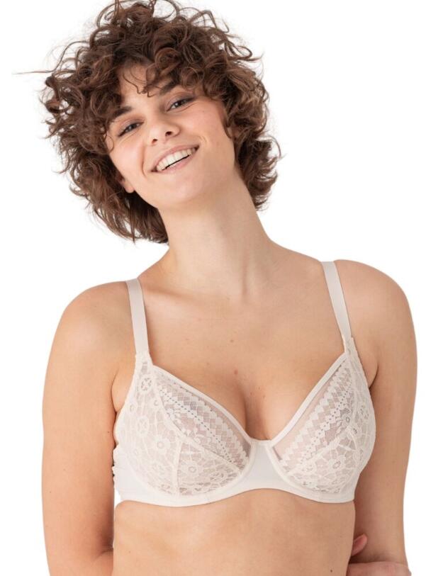 21337 Maison Lejaby Daphne Underwired Bra - 21337 Milk