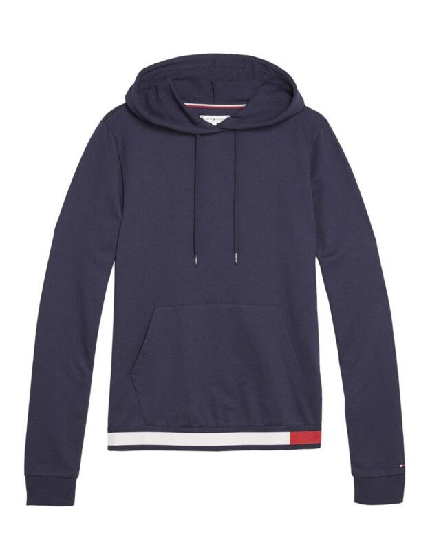 UW0UW01680 Tommy Hilfiger Hoodie - UW0UW01680 Navy Blazer