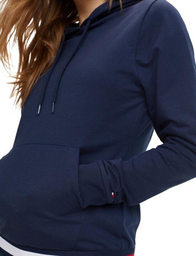 UW0UW01680 Tommy Hilfiger Hoodie - UW0UW01680 Navy Blazer