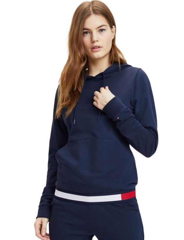 UW0UW01680 Tommy Hilfiger Hoodie - UW0UW01680 Navy Blazer