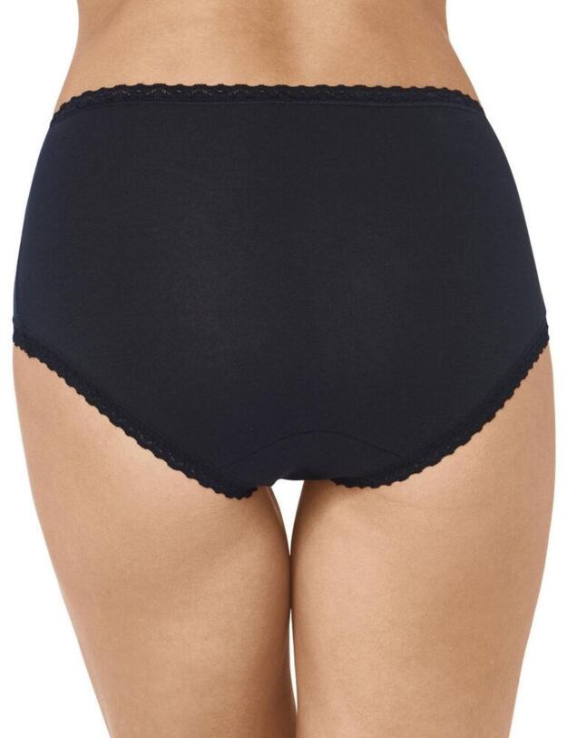 10167194 Sloggi 24/7 Cotton Lace Midi Brief  - 10167194 Black