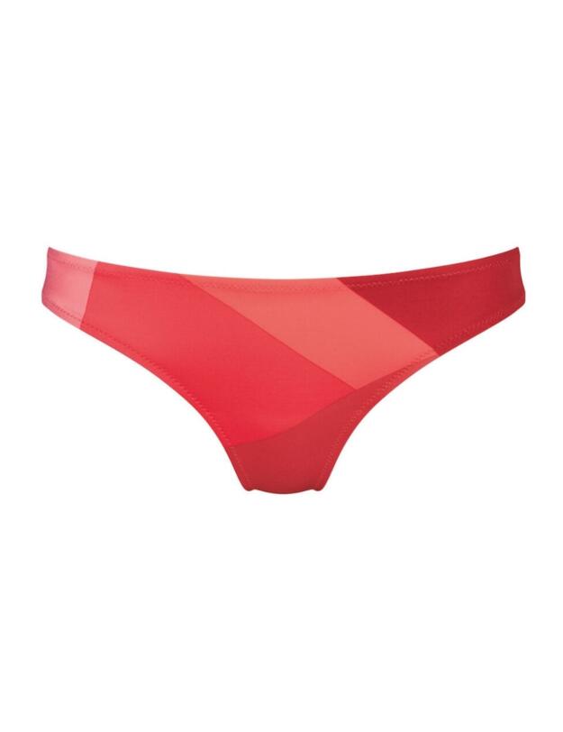 10207652 Sloggi Women Shore Kiritimati Mini Brief - 10207652 Red/Light Combination