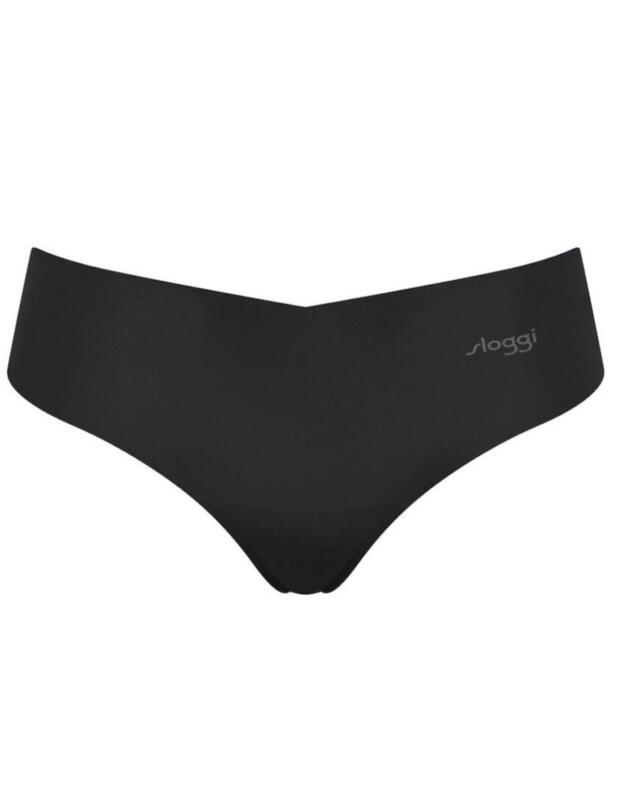 10198406 Sloggi Zero Microfibre Hipstring Brief 2 Pack - 10198406 Black