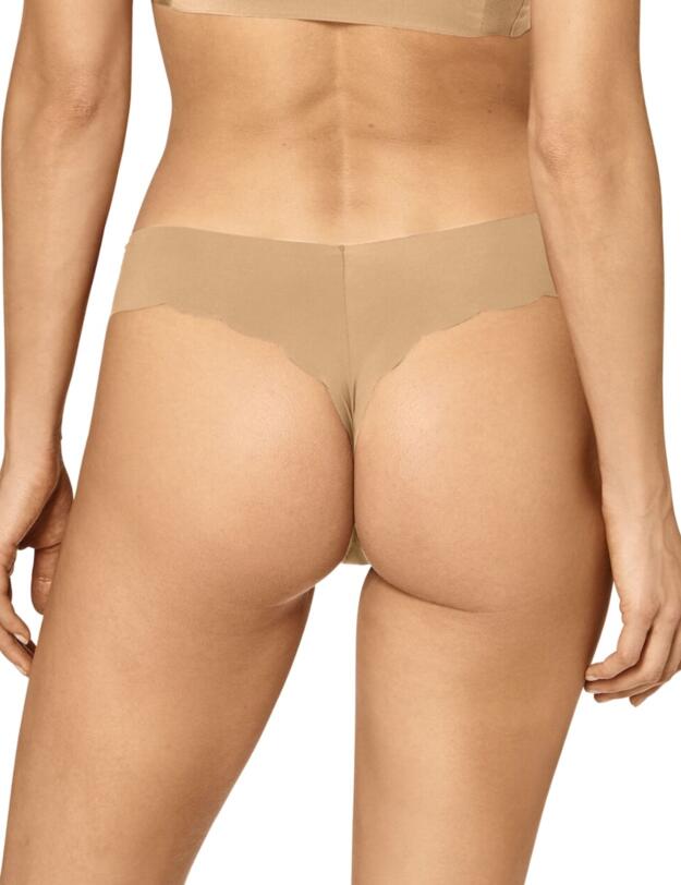 10198407 Sloggi Zero Microfibre Hipstring Brief 2 Pack - 10198407 Skin/Dark Combination