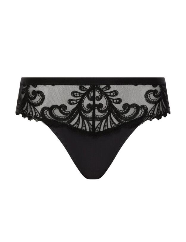 812864 Felina Sparkle String Panty Thong - 812864 Black