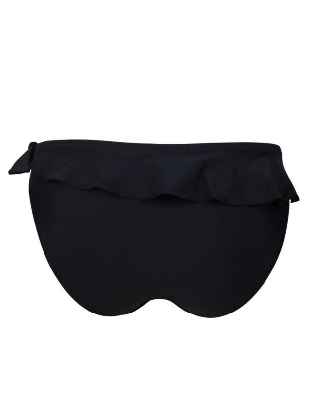 Pour Moi Splash Frill Bikini Brief in Black
