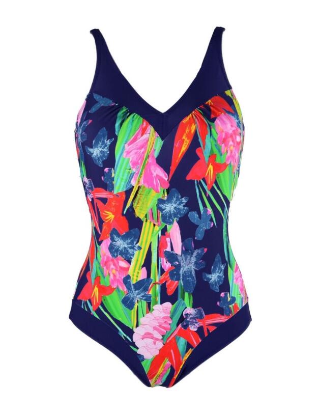 Pour Moi Mauritius Contour Control Swimsuit Navy