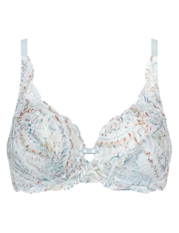 Triumph Amourette Charm Wired Bra in Blue/Light Combination
