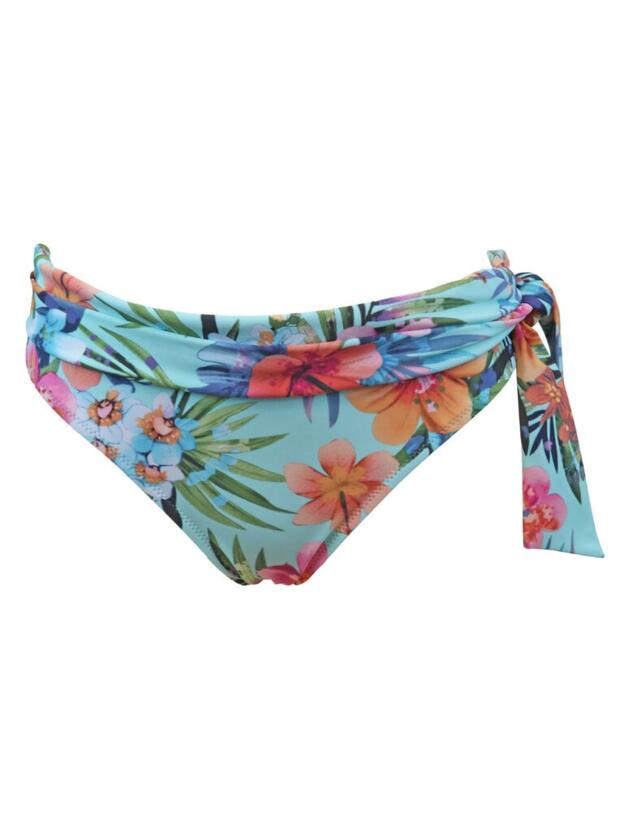 Pour Moi Heatwave Fold Over Tie Brief Tahiti