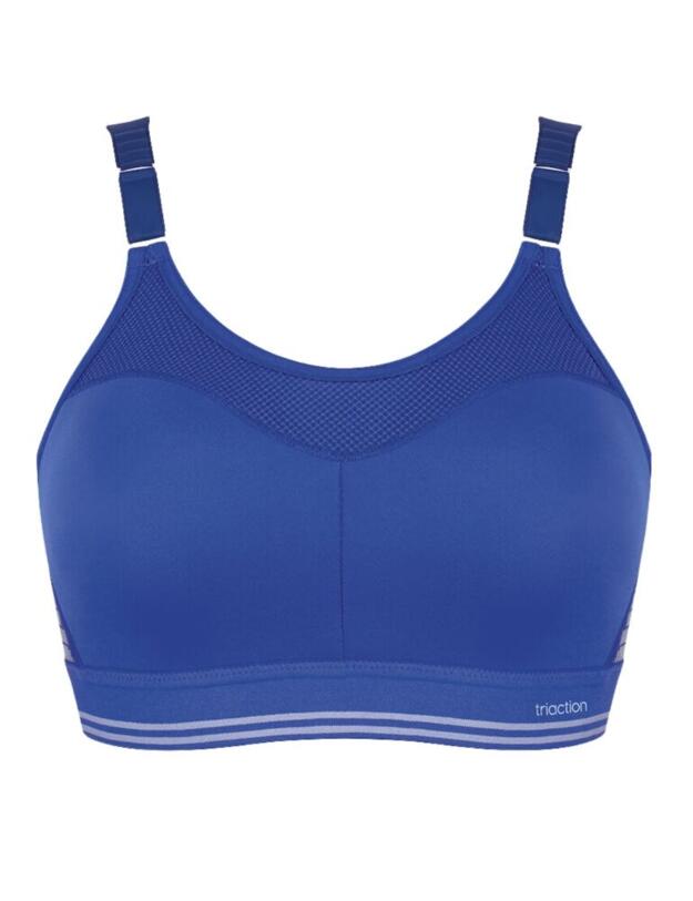 Triumph Triaction Control Lite Sports Bra in Racing Blue