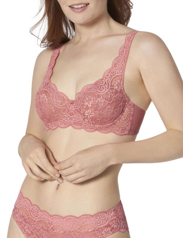 Triumph Amourette 300 Padded Bra in Terracotta