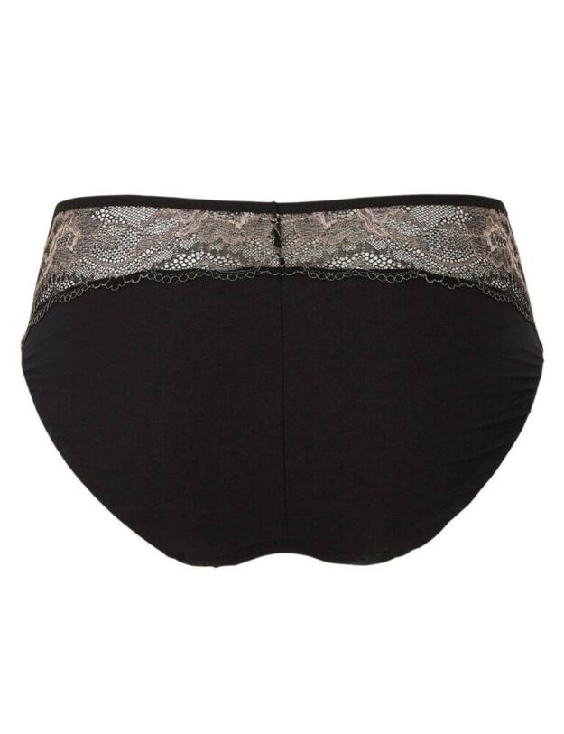 Triumph Primrose Florale Maxi Brief in Black