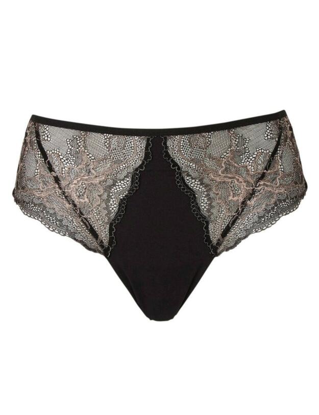 Triumph Primrose Florale Maxi Brief in Black