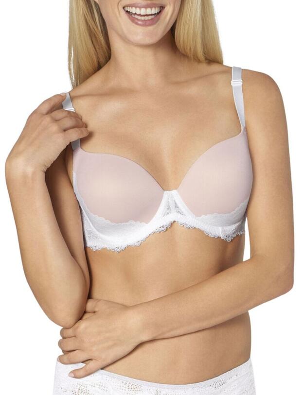 Triumph Lace Spotlight Padded Bra in White