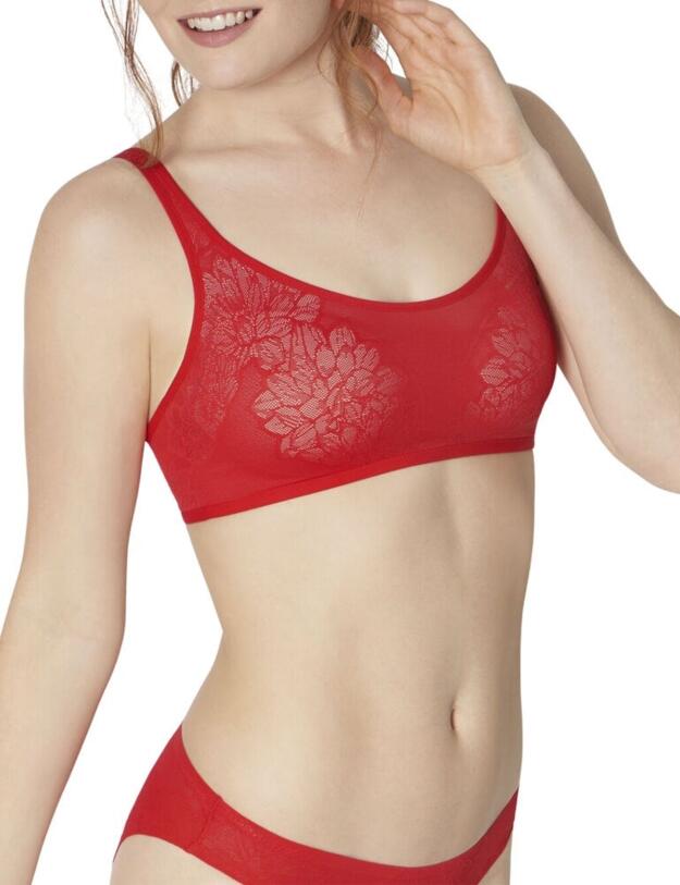 Triumph Fit Smart Padded Bra in Campari
