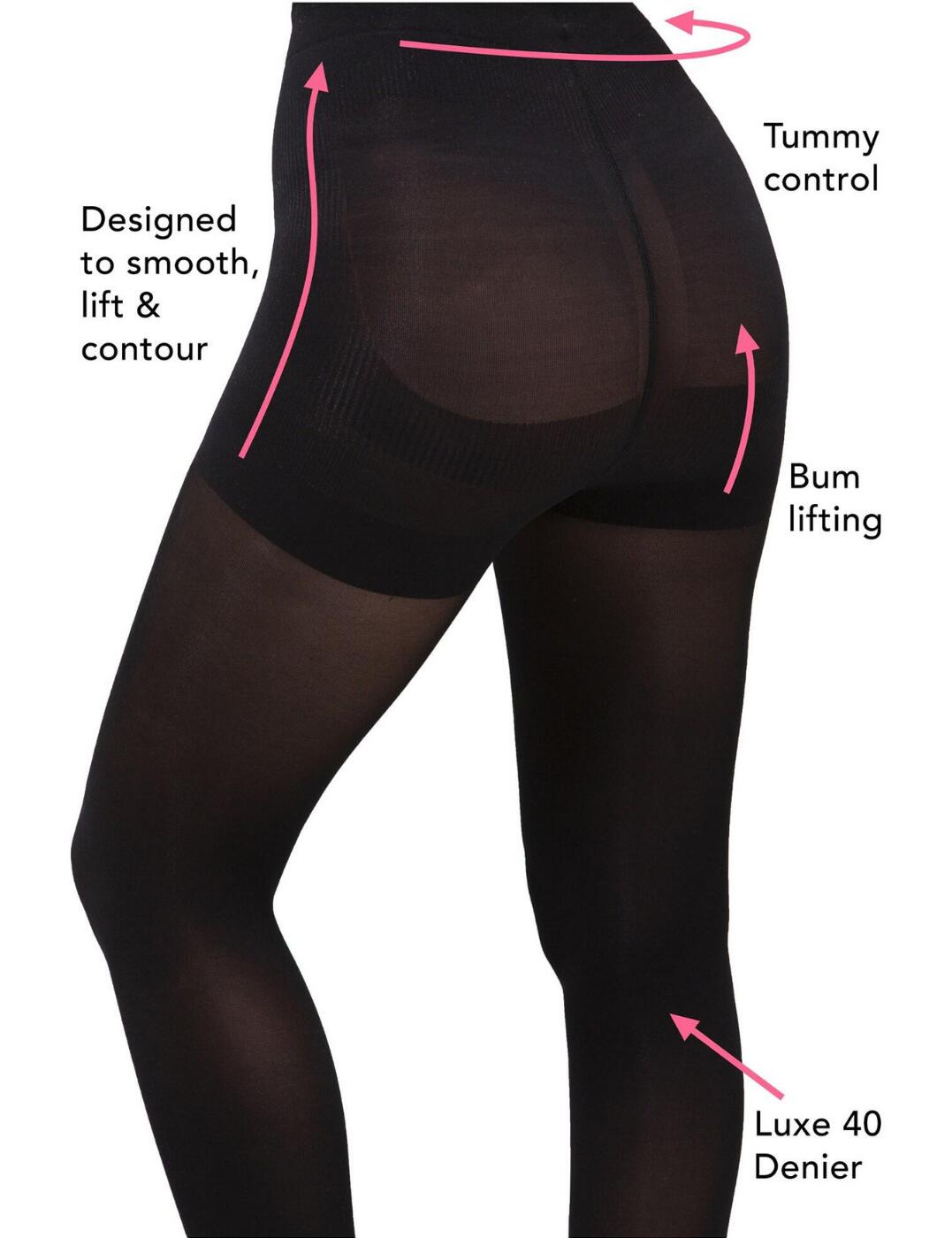 Pour Moi Definitions Shaping Tights - Belle Lingerie