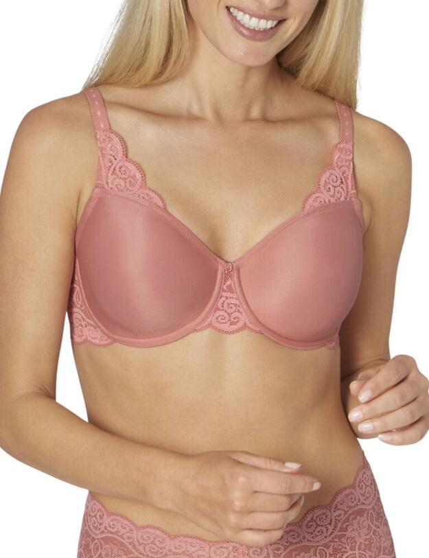 Triumph Amourette 300 Minimiser Bra in Terracotta