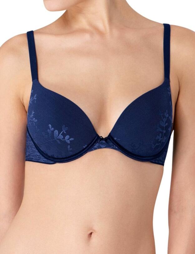 Triumph Body Make-Up Blossom Push-Up Bra in Deep Water