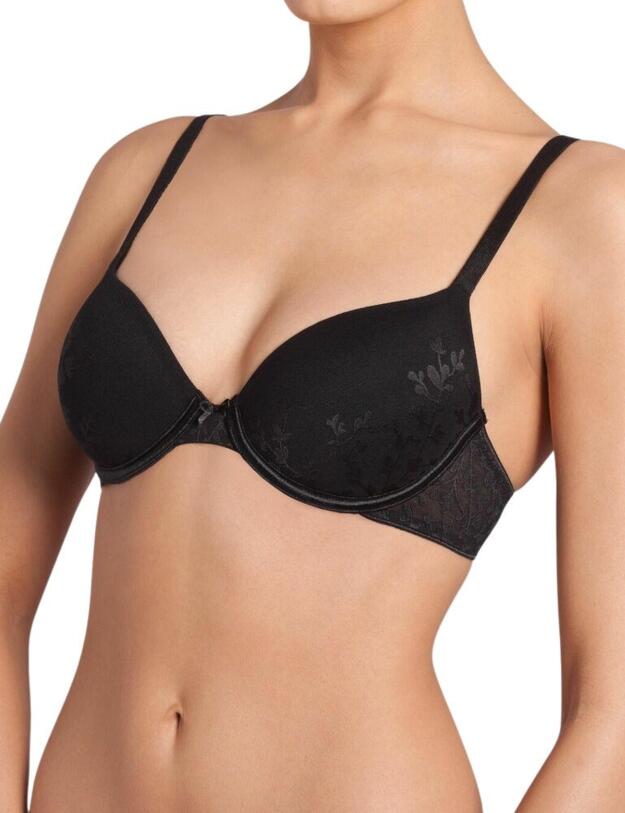 Triumph Body Make-Up Blossom Padded Bra in Black