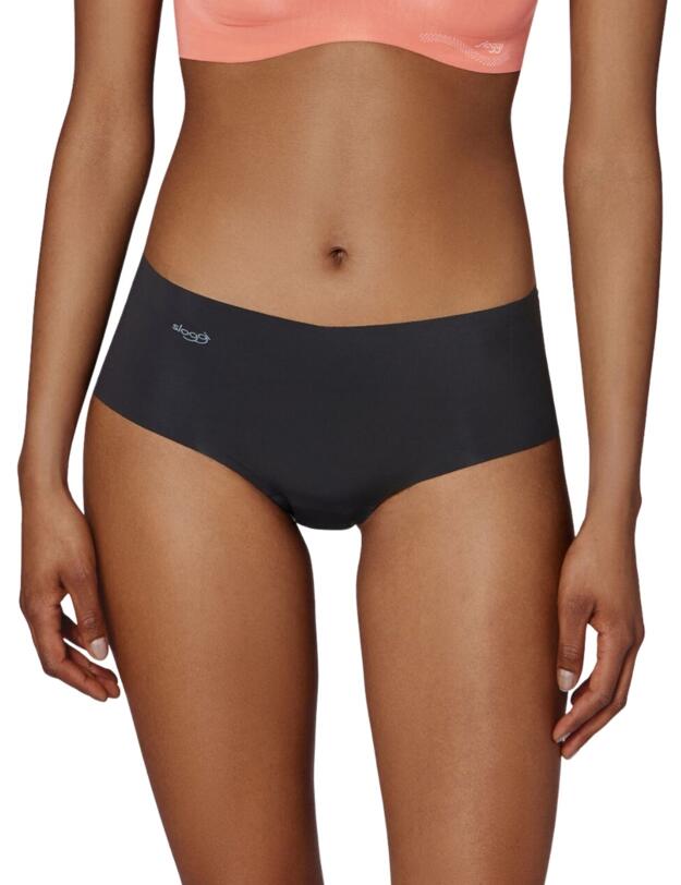 Sloggi Zero Microfibre Short 2 Pack in Skin/Dark Combination