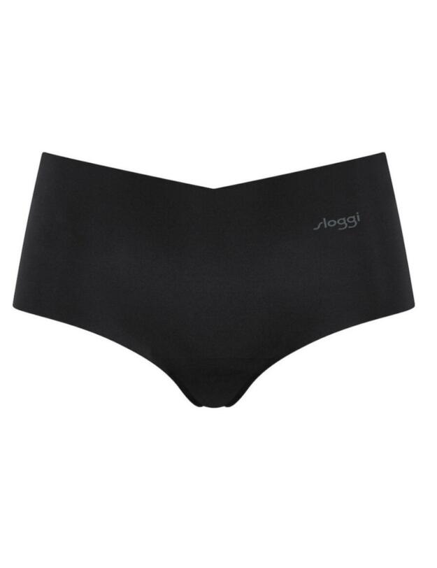 Sloggi Zero Microfibre Short 2 Pack in Skin/Dark Combination