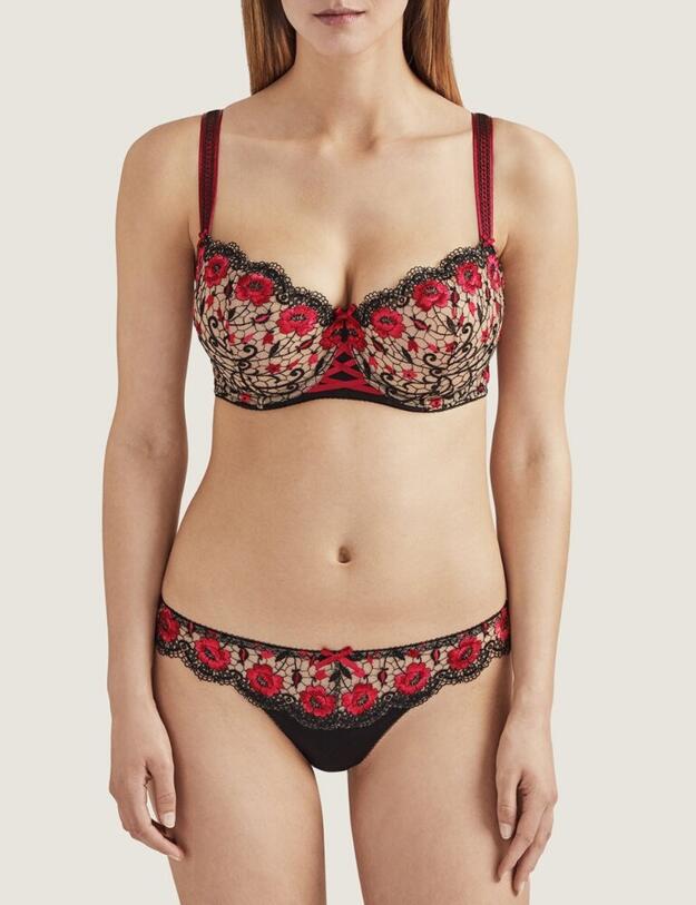 Aubade Fievre Andalouse Tanga Brief in Carmen Red