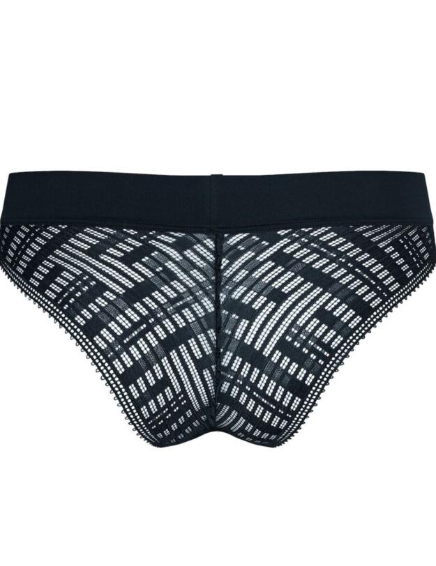 Sloggi S Seven Low Rise Cheeky Brief in Black